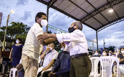 BARRIO AGUARICO MIRADOR, ESTRENA VEREDAS Y BORDILLOS