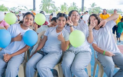 ALCALDÍA ENTREGA BLOQUE DE AULAS EN CHIRITZA