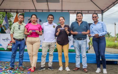 225 familias nuevas familias disponen de agua potable en Las Chayas